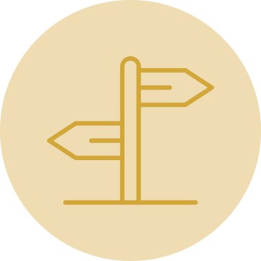 Ok simgesi. düz illüstrasyon vektörü