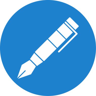 Mürekkep. Web simgesi basit illüstrasyon