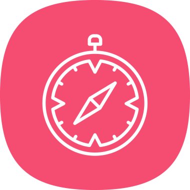 Safari tarayıcısı. Web simgesi basit illüstrasyon