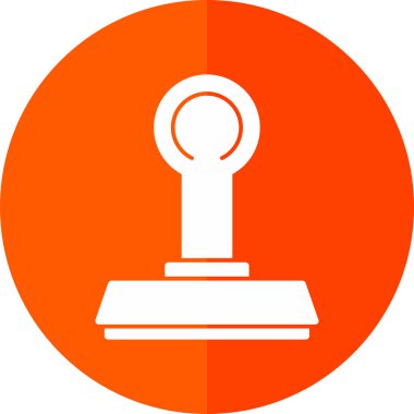 Damga web simge vektör çizim