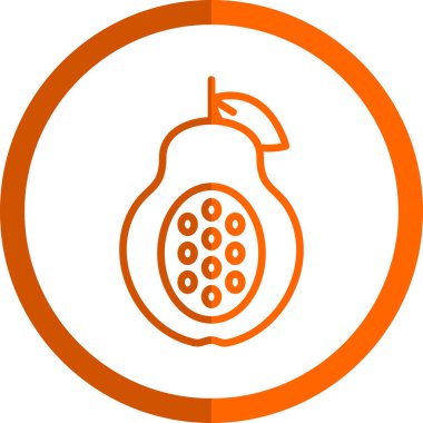 Gıda simgesinin vektör illüstrasyonu