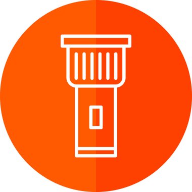 Tek bir simgenin vektör illüstrasyonu