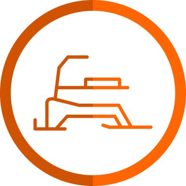 Modern simgenin vektör illüstrasyonu