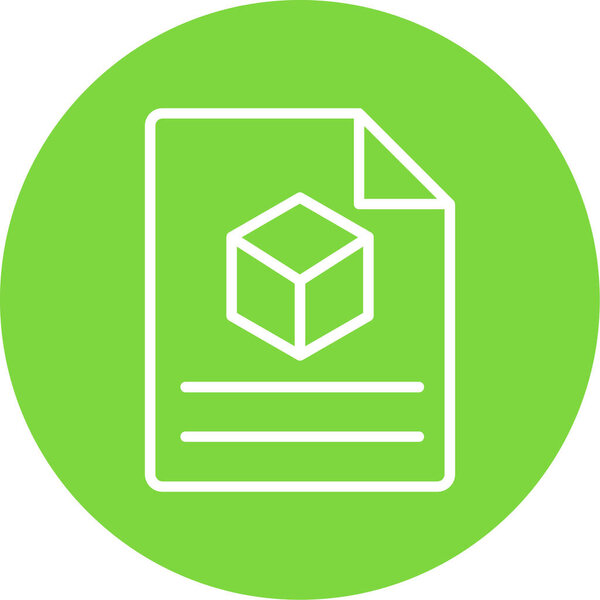 vector illustration icon of paper sheet