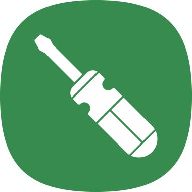 tornavida aracı simge vektör illüstrasyon tasarımı