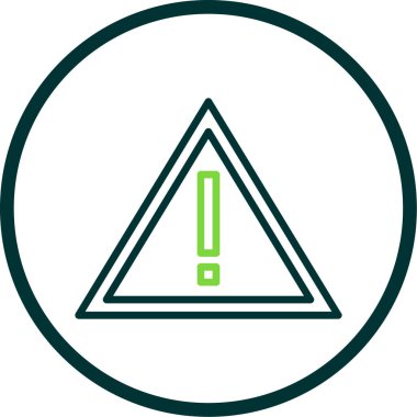 Modern yol simgesinin vektör illüstrasyonu