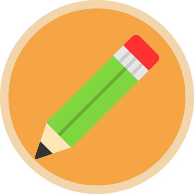 kalem simgesinin vektör illüstrasyonu