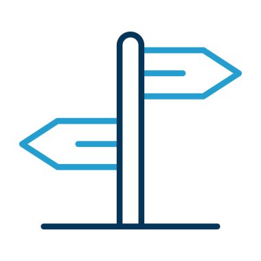 Ok simgesi. düz illüstrasyon vektörü