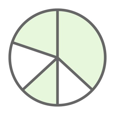 pasta grafiği vektör çizim