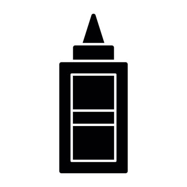 Düzeltme sıvısı. Web simgesi basit illüstrasyon