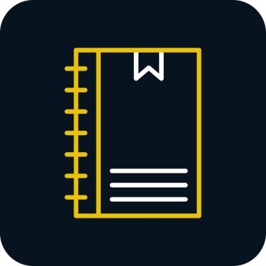 yaratıcı Not Defteri vektör illüstrasyonu