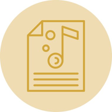 Bir harf simgesinin vektör illüstrasyonu