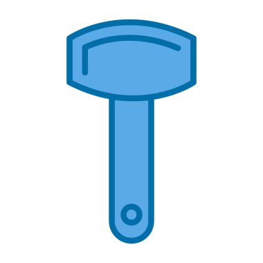 çekiç araç simgesi. vektör illüstrasyonu