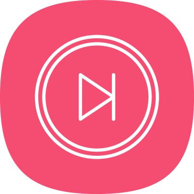  Atla. Web simgesi basit illüstrasyon