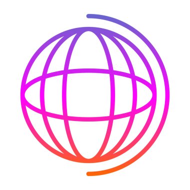 Yeryüzü ikonu vektör illüstrasyonuName                   