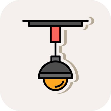 ağırlık dengesi düz simge, vektör, illüstrasyon