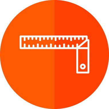 cetvel simgesi çizimi