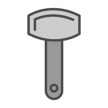 çekiç araç simgesi. vektör illüstrasyonu