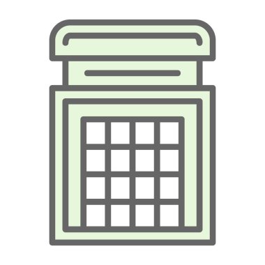 Hesap makinesi. Web simgesi basit illüstrasyon