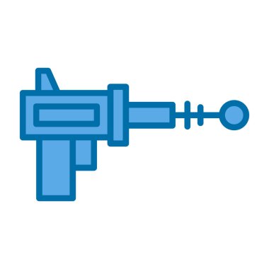 silah simgesi vektör illüstrasyonu