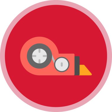 Düzeltme teybi web simgesi vektör illüstrasyonu