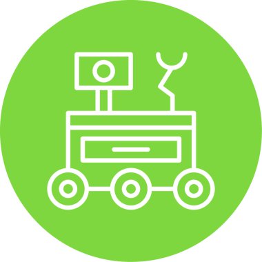 vektör araba kaldırma simgesi