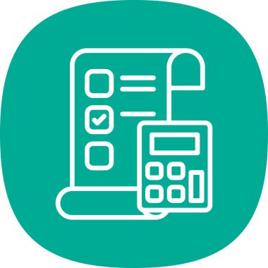 finanse web simgesi vektör illüstrasyonu