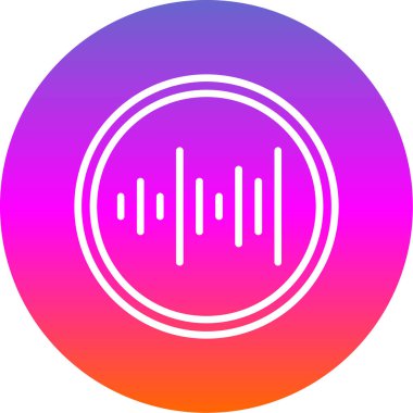 müzik simgesi, vektör illüstrasyonu