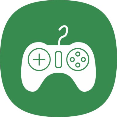 joystick simgesi vektör illüstrasyonu 