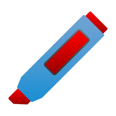 Vurgulama simgesi vektör illüstrasyonu