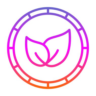 Gmo serbest. Web simgesi basit illüstrasyon 