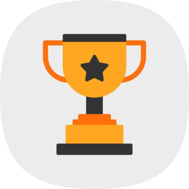 kupa vektör illüstrasyonu, simge ögesi arkaplanı                       