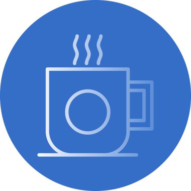 Kupa web simgesi, vektör illüstrasyonu 