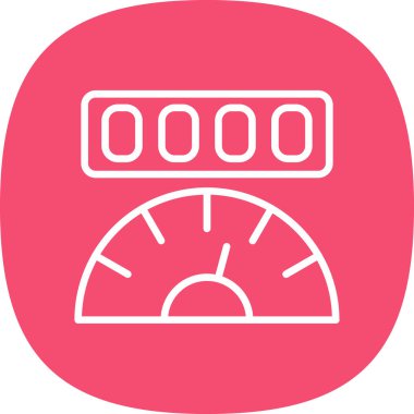 araba hız göstergesi simgesi modada