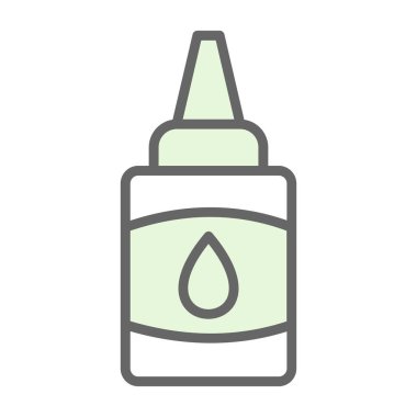 Yapıştırıcı ağ simgesi, vektör illüstrasyonu 