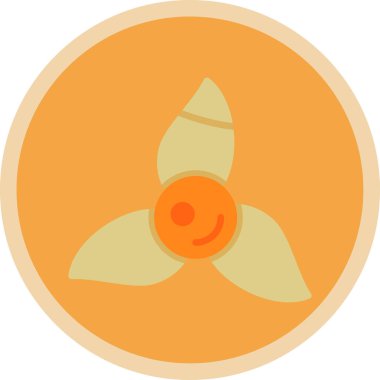 Çemberli bir çiçeğin çizimi