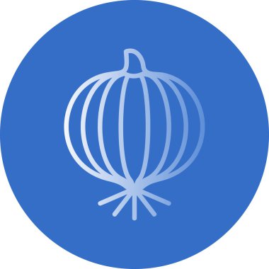 Soğan. Web simgesi basit tasarım