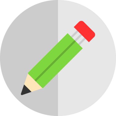 kalem simgesinin vektör illüstrasyonu