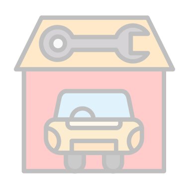 araba vektör simgesi modern basit vektör illüstrasyonu