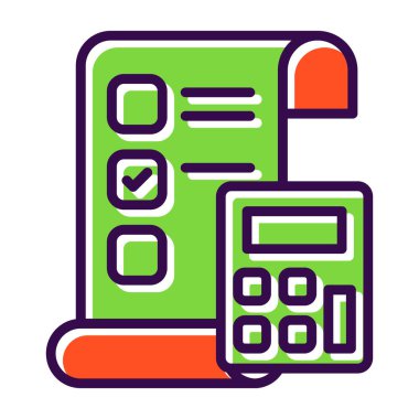 finanse web simgesi vektör illüstrasyonu