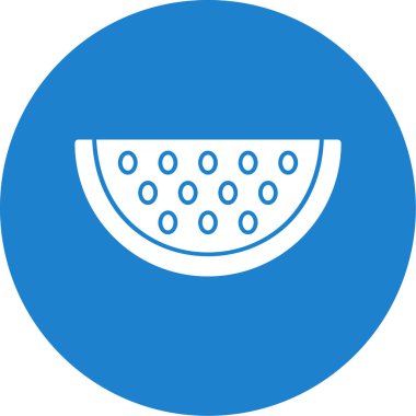 Karpuz simgesi basit illüstrasyon