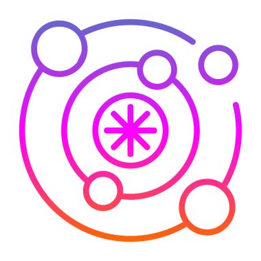 Hedef. Web simgesi basit illüstrasyon