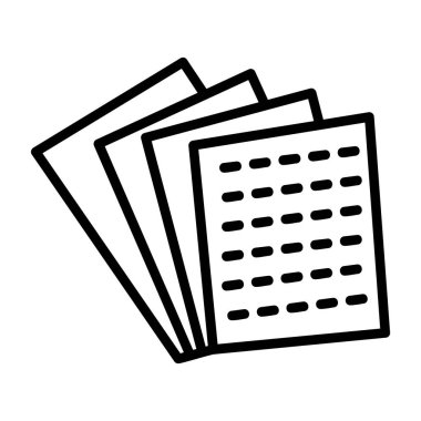 Zımpara kağıdı web simgesi vektör illüstrasyonu