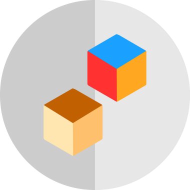 kutu simgesi vektör illüstrasyonu