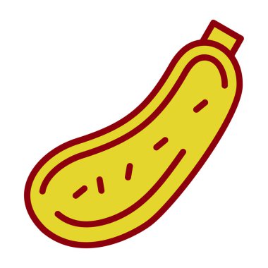 Kabak çorbası. Web simgesi basit illüstrasyon