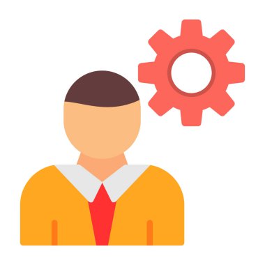 Employee businessman icon vector illustration