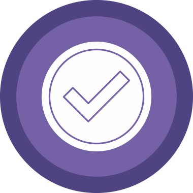 İşaretleme simgesinin vektör illüstrasyonu 