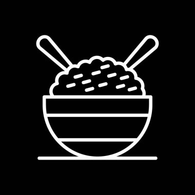 Aromatik pirinç renkli ağ simgesi basit tasarım 