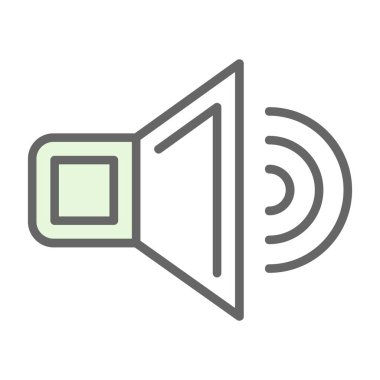 hoparlör vektör illüstrasyonu