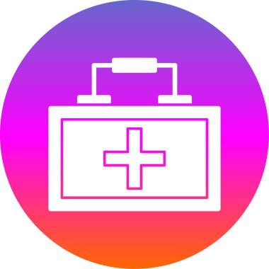 Çanta. Web simgesi basit tasarım